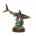 Shark - Copper with Patina 9" W x 8" H